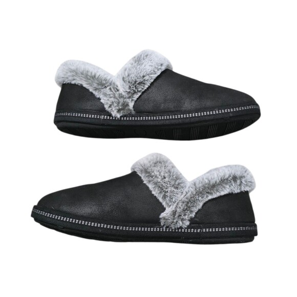 Skechers Cozy Campfire Womens Size 8.5 Shoes Slippers Indoor Outdoor Black - Picture 4 of 11